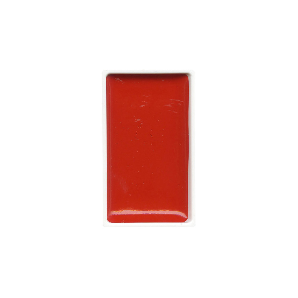 Farba akwarelowa w kostce Gansai Tambi - Kuretake - Scarlet Red
