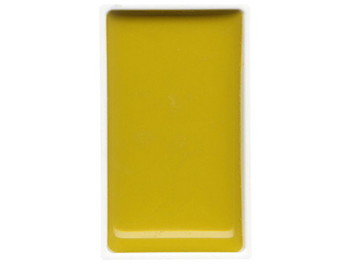 Watercolor paint pan Gansai Tambi - Kuretake - Aureolin
