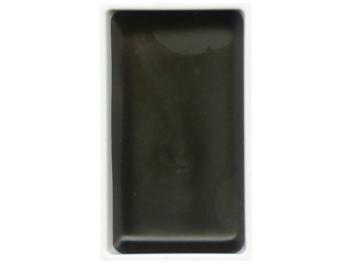 Farba akwarelowa w kostce Gansai Tambi - Kuretake - Raw Umber Deep