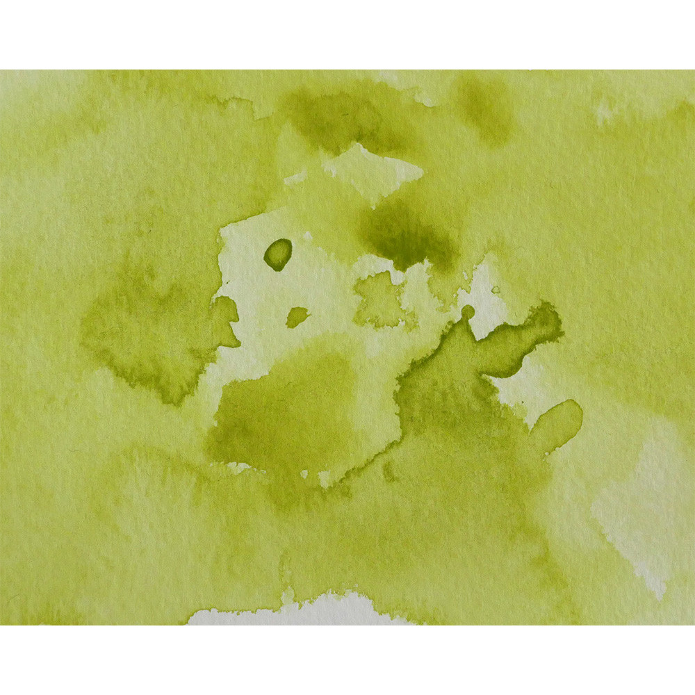Farba akwarelowa w kostce Gansai Tambi - Kuretake - Greenish Yellow