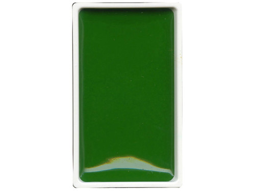 Farba akwarelowa w kostce Gansai Tambi - Kuretake - Hooker's Green