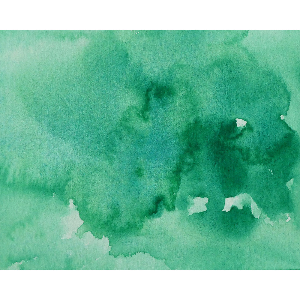 Watercolor paint pan Gansai Tambi - Kuretake - Green