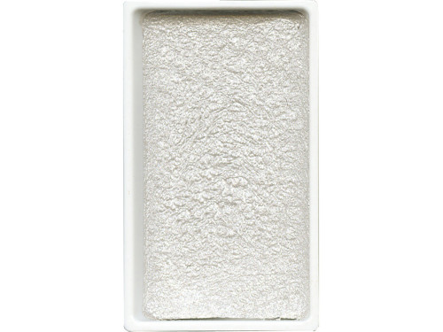 Watercolor paint pan Gansai Tambi - Kuretake - White Gold
