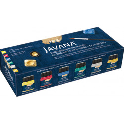 Set of Javana paints - Kreul - Metallic Basic, 6 x 20 ml