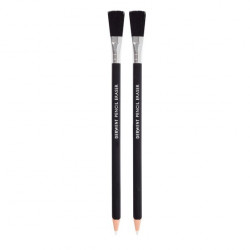 Pencil eraser with brush -...