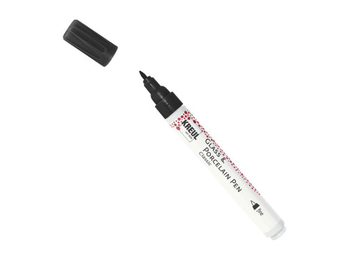 Glass & Porcelain Pen Classic - Kreul - black
