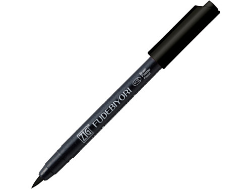 Zig Fudebiyori Brush Pen - Kuretake - Black
