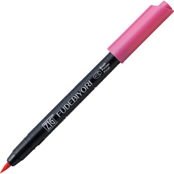 Zig Fudebiyori Brush Pen - Kuretake - Pink