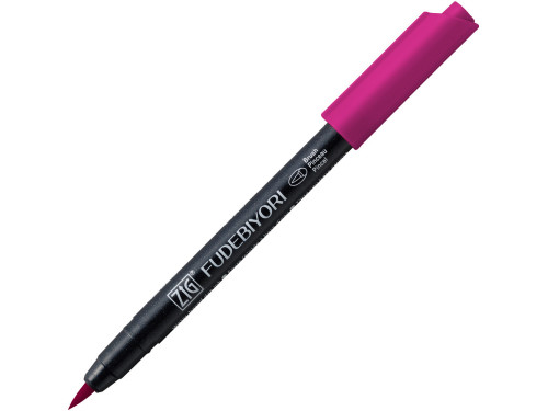 Zig Fudebiyori Brush Pen - Kuretake - Dark Pink