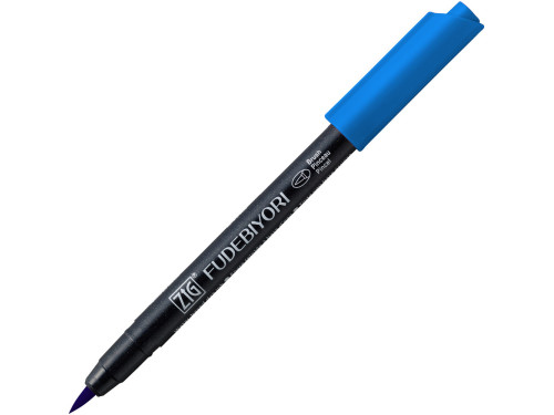 Pisak pędzelkowy Zig Fudebiyori - Kuretake - Persian Blue