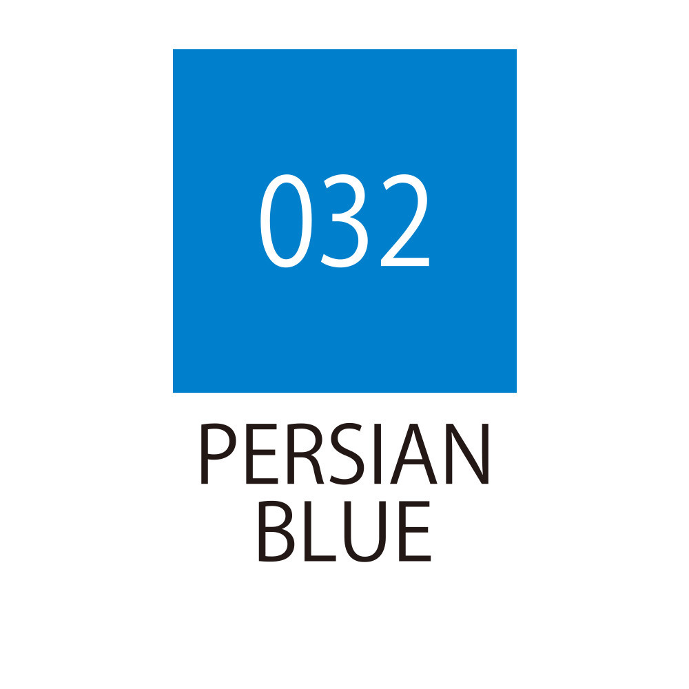 Zig Fudebiyori Brush Pen - Kuretake - Persian Blue