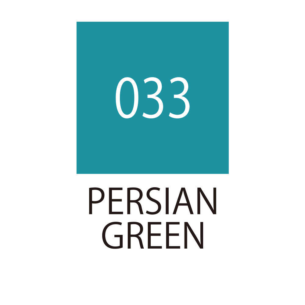 Pisak pędzelkowy Zig Fudebiyori - Kuretake - Persian Green