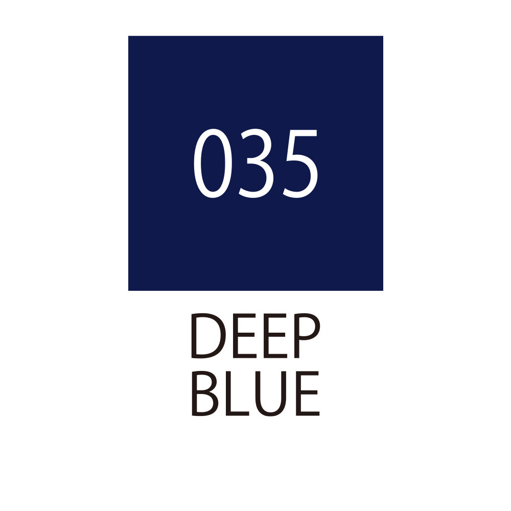 Zig Fudebiyori Brush Pen - Kuretake - Deep Blue