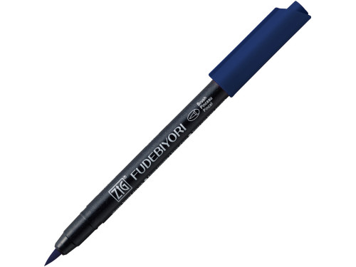 Zig Fudebiyori Brush Pen - Kuretake - Deep Blue