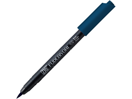 Pisak pędzelkowy Zig Fudebiyori - Kuretake - Peacock Blue