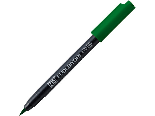 Zig Fudebiyori Brush Pen - Kuretake - Green