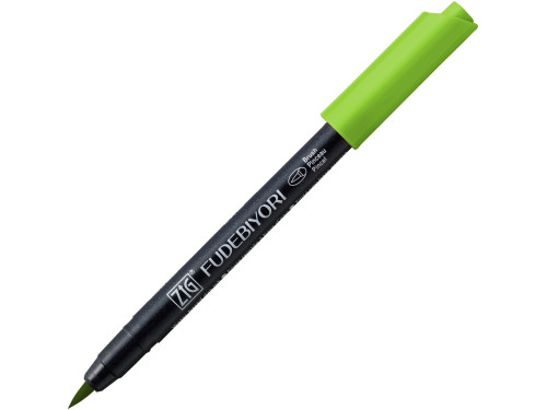 Zig Fudebiyori Brush Pen - Kuretake - Light Green