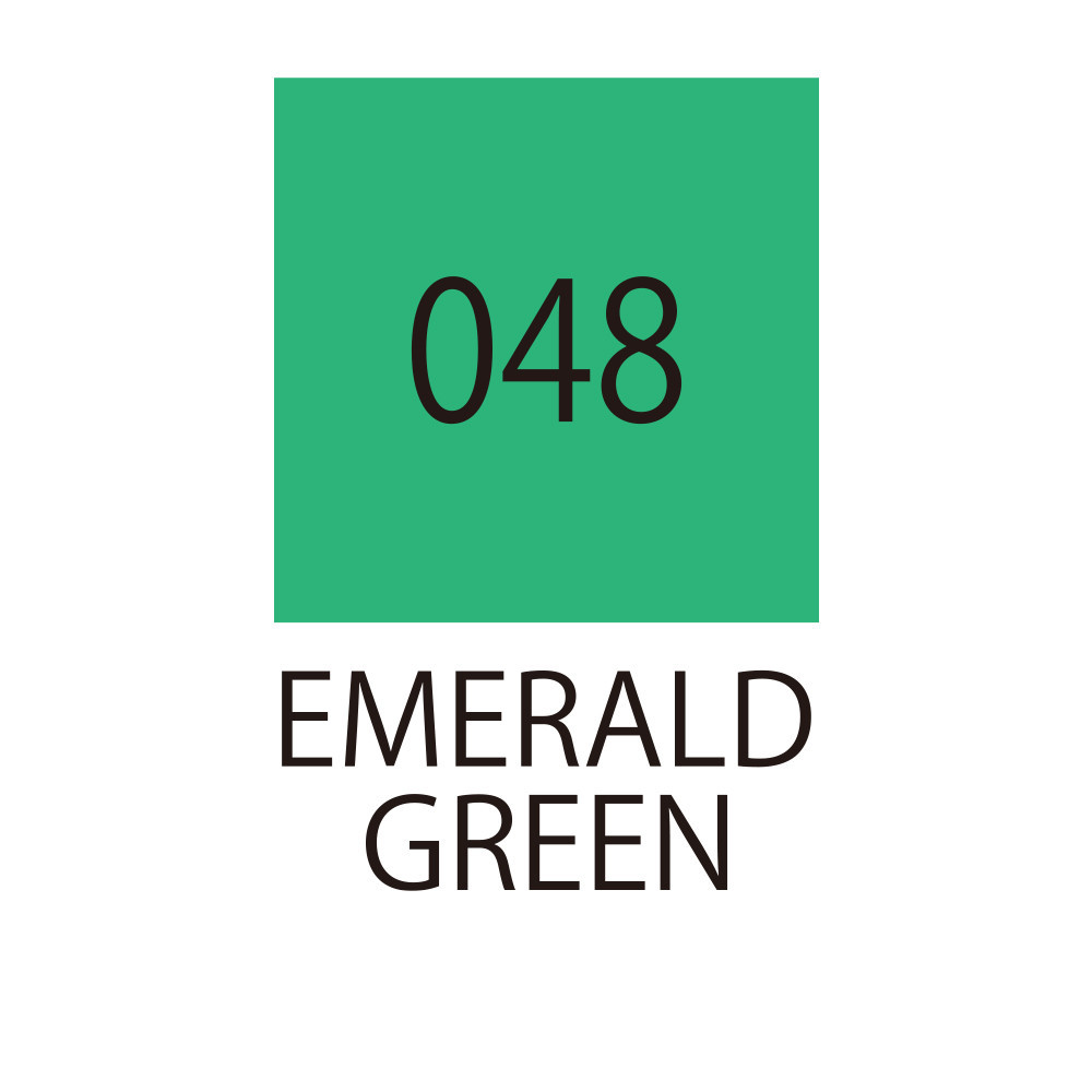 Pisak pędzelkowy Zig Fudebiyori - Kuretake - Emerald Green