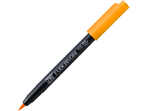 Pisak pędzelkowy Zig Fudebiyori - Kuretake - Bright Yellow