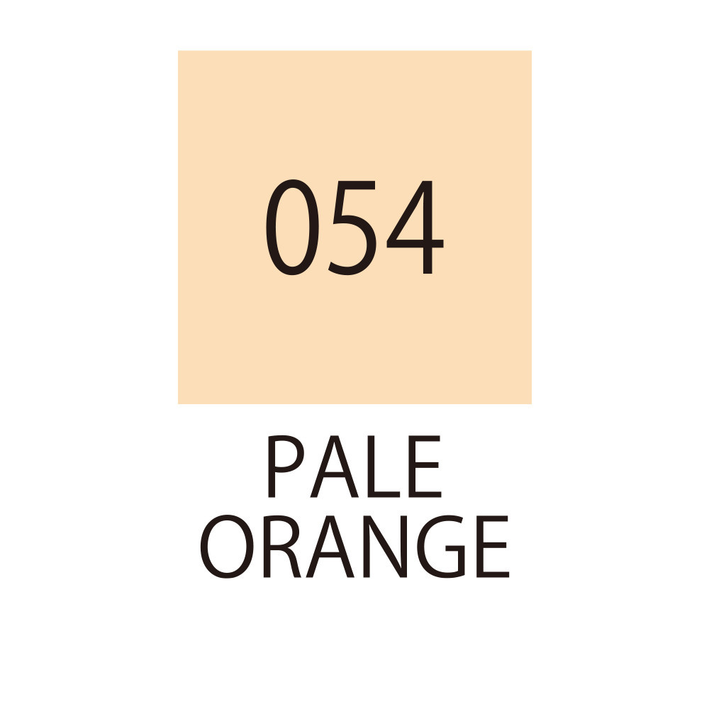 Pisak pędzelkowy Zig Fudebiyori - Kuretake - Pale Orange