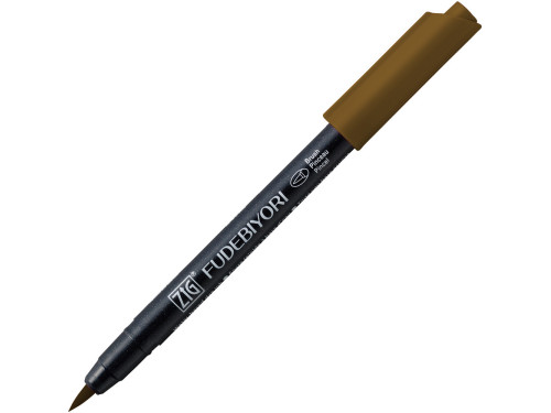 Pisak pędzelkowy Zig Fudebiyori - Kuretake - Mid Brown