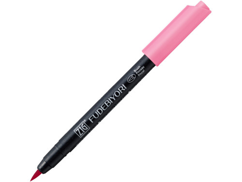 Zig Fudebiyori Brush Pen - Kuretake - Peach Pink