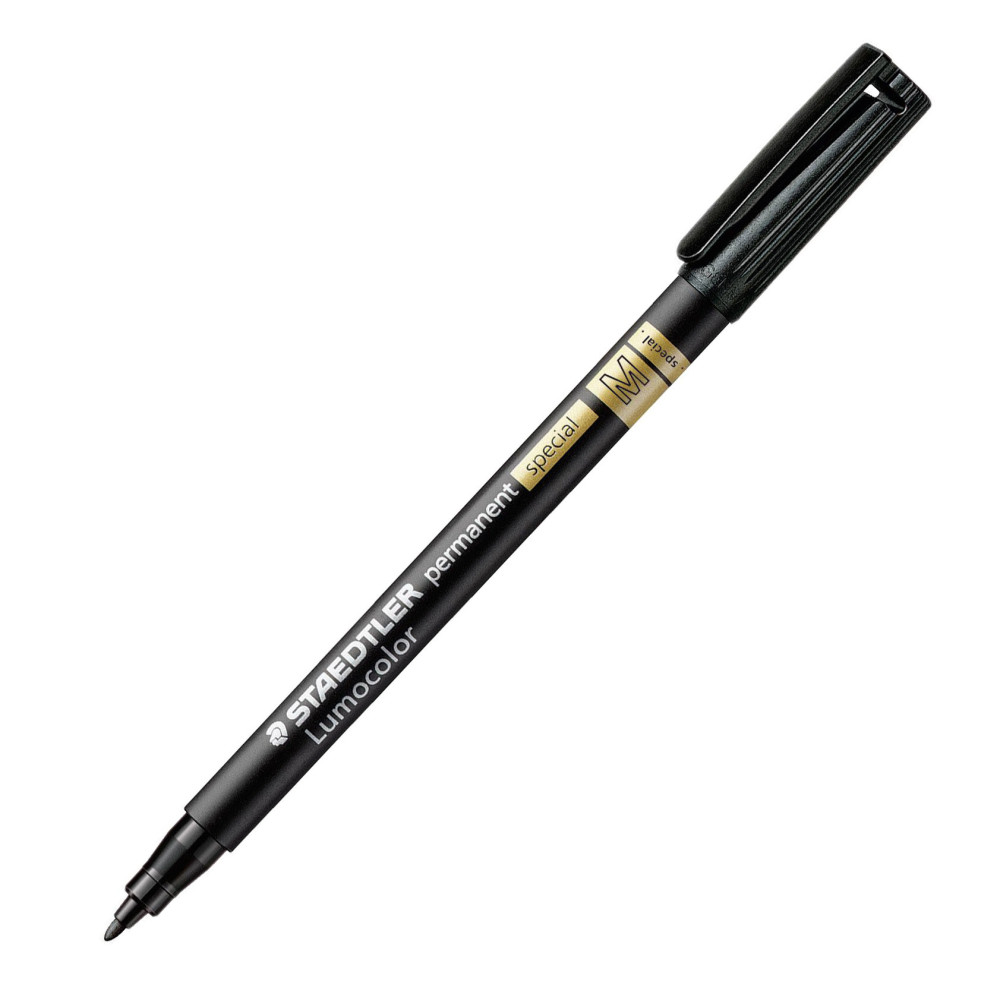 Permanent Lumocolor Pen - Staedtler - black, M