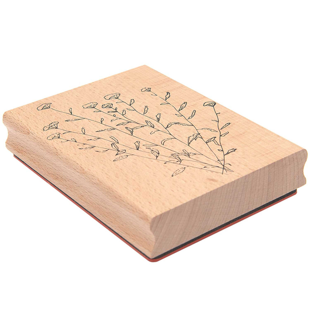 Wooden stamp - Rico Design - Anise, 9 x 12 x 2 cm