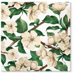 Decorative napkins - Paw - Apple Blossoms, 20 pcs.