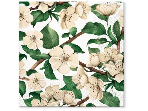 Decorative napkins - Paw - Apple Blossoms, 20 pcs.
