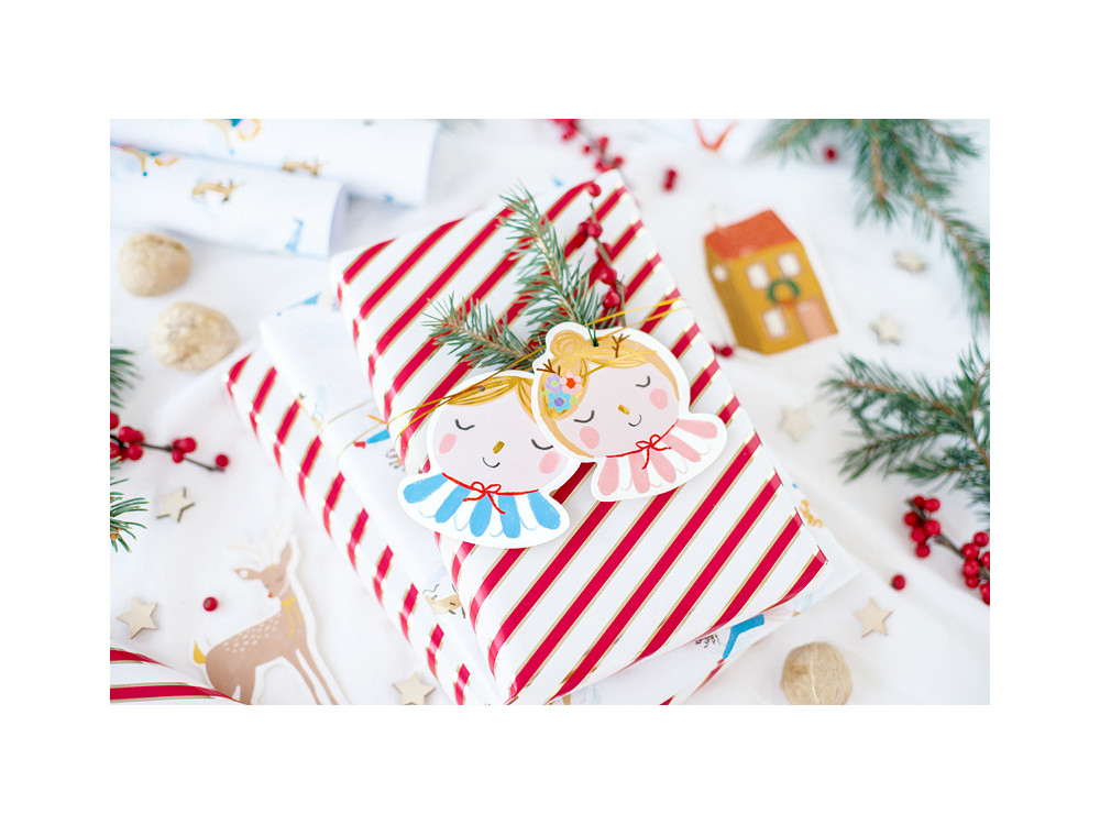 Set of gift tags - Christmas, 12 pcs.